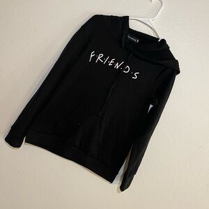 Luvable Friends Black Hoodie Sweater